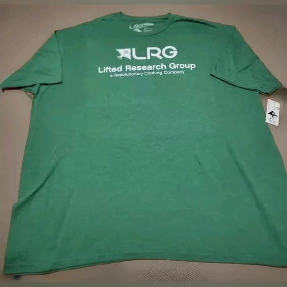 LRG Lifted Research Group  T Shirt•sz 3xl / Green Color / Tree LRG Graphic•NWT - Picture 2 of 7